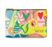 Wouf Trousse de maquillage 'Studio' bleu clair / jaune / vert gazon / rose, Taille One Size