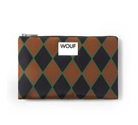 Wouf Trousse de maquillage 'Studio' marron / vert gazon / noir / blanc, Taille One Size