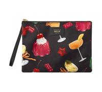 Wouf Trousses de toilette orange clair / rouge cerise / noir / blanc perle, Taille XS-XL