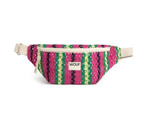 Wouf Wouf Crochet Sac banane femme Crossbody Bag Tramontane Multicolore