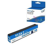 Woungzha 913A Cartouches d'encre Compatible HP 913 913A Multipack pour PageWide Pro MFP 352dw 352dn MFP 377dw 377dn Pro 452dw 452dn 552dw Managed P55250dw P57750dw (1 Cyan)