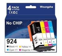 Woungzha 924 Cartouche d'encre sans Puce Compatible HP OfficeJet Pro
