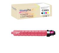 Woungzha Cartouche de toner compatible avec Aficio MP C3003 C3003SP MP C3503 C3503SP MP C3004 C3004SP MP C3504 C3504SP Remplacement pour Ricoh Aficio MP C3003SP (1 Magenta)