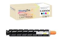 Woungzha Cartouche de Toner Compatible C-EXV34 EXV34 pour Canon IR ADV C2030 C2030i C2030L (1 Jaune)