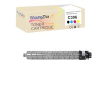 Woungzha Cartouche de toner MP-C306 MP-C307 compatible avec Ricoh Aficio MP-C306 MP-C307 MP-C406 (1 noir)