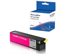 Woungzha Cartouche d'encre 991X, compatible pour HP 991X pour HP PageWide 755dn 774dn 750dn 750dw 772dn 772dw 777z 77zs (1 Magenta)