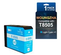 Woungzha Cartouche d'encre T8501 T8502 T8503 T8504 T8505 T8506 T8507 T8508 T8509 Cartouche d'encre 80 ml Compatible avec imprimantes T850 Ink Suresccolor -p8000 (T8505)