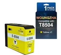 Woungzha Cartouche d'encre T8501 T8502 T8503 T8504 T8505 T8506 T8507 T8508 T8509 Cartouche d'encre 80 ml Compatible avec imprimantes T850 Ink Suresccolor -p8000 (T8504)