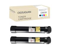 WoungZha Compatibles C8030 Cartouche de Toner Remplacement pour Xerox Phaser C8030 pour XEROX Altalink C8030 C8035 C8045 C8055 C8070 (2 Noir)