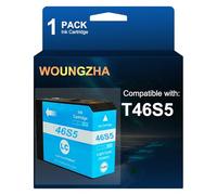 Woungzha T46S Cartouches d'encre compatibles pour T46S5 pour Epson SureColor SC-P700 (1 cyan clair)