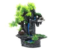 WOURRD Aquariums Délicats Paysage Maison Ancienne Terrarium Paysage Crevettes Maison Statue Aquariums Habitat Décors