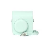 WOURRD Housse souple en cuir PU avec bretelles pour appareil photo Mini12 Instants, Vert