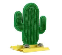 WOURRD Toiletteur en forme de cactus - Peignes de massage pour poils courts et longs - Message personnel