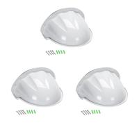 Wouueso 3X Protecteur Solaire Universel Anti-Pluie pour Caméras LED/Caméras de Sécurité Extérieures, Caméras de Surveillance Dôme