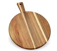 Wouueso Assiette à pizza, assiette à steak avec plateau à fromage et à pain, plateau de rangement pour fruits et légumes B
