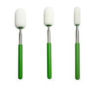 Wouueso Bâton éponge télescopique, 3 tiges d'éponge réglables pour enlever l'eau de la poterie haute ou étroite, extensible jusqu'à 70 cm