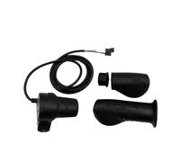 Wouueso Demi-Guidon Accélérateur SM Plug Poignée Gauche/Droite pour Vélo Électrique Demi-Tour Accélérateur Scooter Électrique Vélo