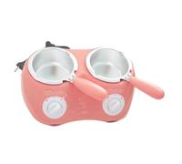 Wouueso Four à chocolat électrique à double chaudière, kit de machine à fondre le chocolat à double vitesse, prise européenne