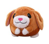 Wouueso Jouet en peluche active et mobile pour animal de compagnie, jouet électronique lavable, avec peluche cochon de dessin animé et son H