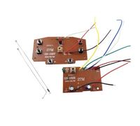 Wouueso Kit de carte récepteur de voiture RC 27 MHz circuit PCB émetteur carte récepteur pour modèle de camion RC