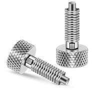 Wouueso - Kit de déverrouillage de goupilles de déverrouillage avec boulons et foret pour kit de retrait de boîte à outils roulants - Argent