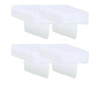 Wouueso Lot de 40 clôtures de jardin en pierre artificielle - Bordure décorative - D