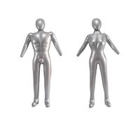 Wouueso Modèle de mannequin gonflable de torse factice pour femme