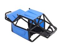 Wouueso Rock Tarantula Nylon -Body Shell Châssis Kit pour 1/18 RC Crawler TRX4M Upgrade Bleu