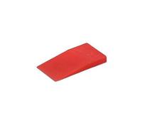 Wovar Cale de réglage plastique 40x23x5 mm rouge - 50 pièces