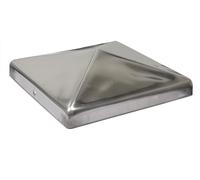 Wovar Chapeau de poteau acier inoxydable pour poteaux 20x20cm - Par pièce