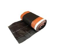 Wovar Closoir de faîtage noir 320mm x 5m