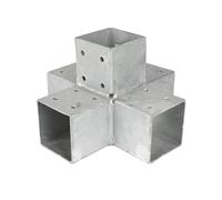 Wovar Connexion d'angle Pergola pour poteaux 9 x 9 cm modèle Cross - Par Pièce