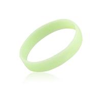 WOVEBIUS Bracelet élastique lumineux en caoutchouc vert