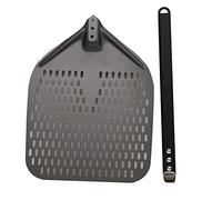 WOVEBIUS Pelle à pizza professionnelle en aluminium avec manche Dura Mater 30,5 cm 40 cm