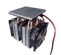 WOVEBIUS Peltier Kit refroidisseur module conditionneur avec ventilateur pour banc d'essai de refroidissement de plaque