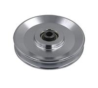 WOVEBIUS Poulie de roulement pour câble de roue pour équipement de fitness - Pièce universelle - 73 mm - Argent