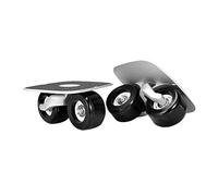 WOVEBIUS Roller Road Drift Skates Plateau Outdoor Split Skateboard Roues Noir Solide