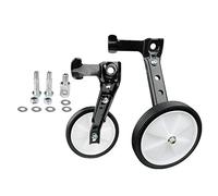 WOVEBIUS Roue d'entraînement solide pour enfants - Stabilisateur d'apprentissage pour vélo - Convient aux roues de 40,6 à 61 cm - Noir