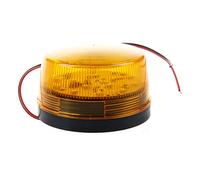 WOVELOT 12V Signal de Strobe d'Alarme de Securite, LED Lumiere Clignotant de d'Avertissement de Securite Bleu/Rouge Orange
