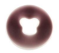 WOVELOT Coussin de massage doux en silicone pour le visage - Café foncé, M