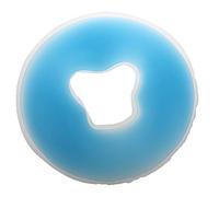 WOVELOT Coussin doux de berceau de detente de visage de silicone de massage de salon de SPA Coussin d'oreiller Soins de beaute - Bleu, M