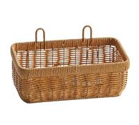 Woven Seagrass Basket, Versatile Organization, 28cm, Wall Hanging Baskets Woven, Basket Boho Style Fruit Storage, Multi-Room Functionality, For Organizing Fruits, Toys, Laundry