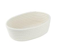Woven Storage Basket - Aesthetic Woven Basket | Organizer Boxes With Soft Edges, Wicker Container With Stable Base, Strong Baskets Item Arrangement, Storage Organizer For Household