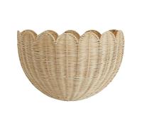 Woven Wall Baskets, Rustic Hanging Storage Organizer, 15,75 x 8,27 x 11,02 pouces, Handcrafted Roattan Basket Design, Space-Saving Decorative, Ideal for entry ways, Gardens, Living Room