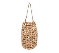Woven Wall Baskets, Water Hyacinth Boho Decor, Door Flower Basket, Organizer for Kitchen Bedroom Entryway Mudroom Hallway Porch Patio Farmhouse, Holds Plants, Flowers, Small Items Neatly