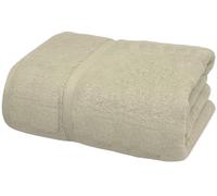 WovenWonder Drap de bain de luxe extra large super doux 800 g/m² - 100 x 150 cm - Qualité hôtelière - Crème