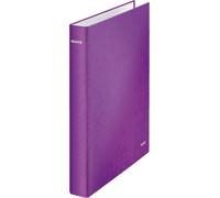 Wow 2 Ring Binder D 25 Mm Laminated Cardboard Purple
