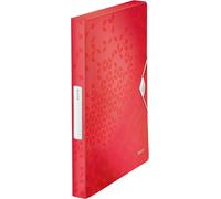 Wow 46290026 Storage And Filing Box,Capacity 250 Sheets,Made Of Lightweight And Strong Pp Plastic,Red