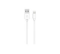 WOW - Câble Lightning - Lightning mâle pour USB mâle - 1 m - blanc