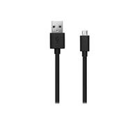WOW - Câble USB - USB (M) pour Micro-USB de type B (M) - USB 2.0 - 2 A - 1 m - noir